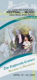 2009 Festival of Music brochure